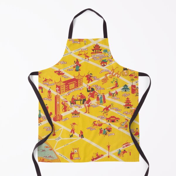 Item preview, 1939 Map of Chinatown in San Francisco designed and sold by Gin  Neko.