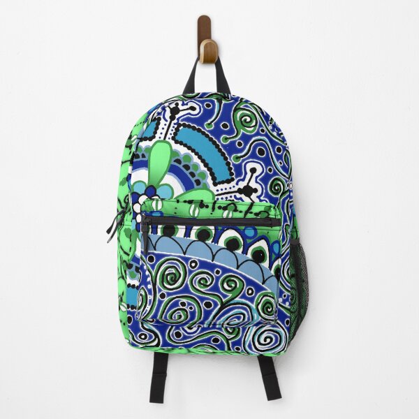 Item preview, Manda~Green & Blue designed and sold by Clare Wuellner.