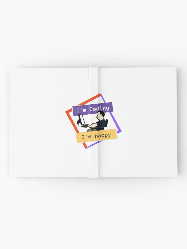Thumbnail 2 of 3, Journal, Happy Coder designed and sold by SmfCoder.