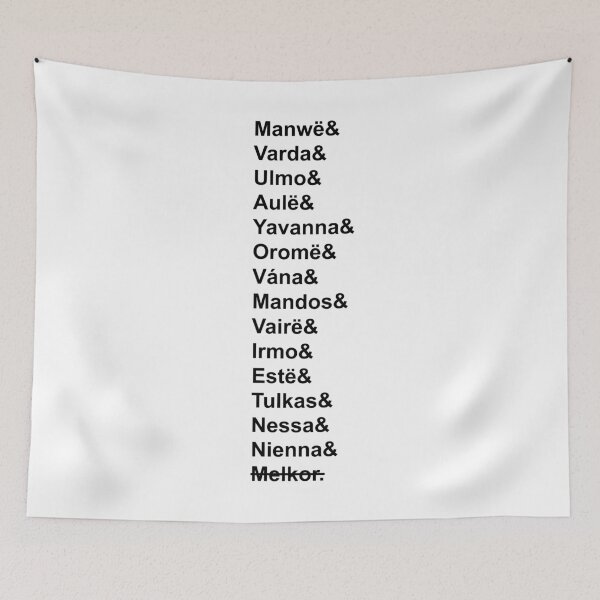 Item preview, Valar of Arda Names (& Melkor) | Ainur designed and sold by RocketPunchSC.