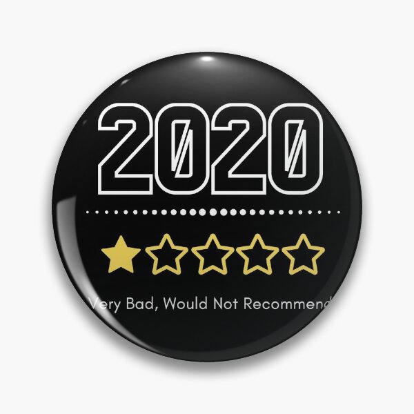 Item preview, 2020 One Star Review designed and sold by PBANDJCO.