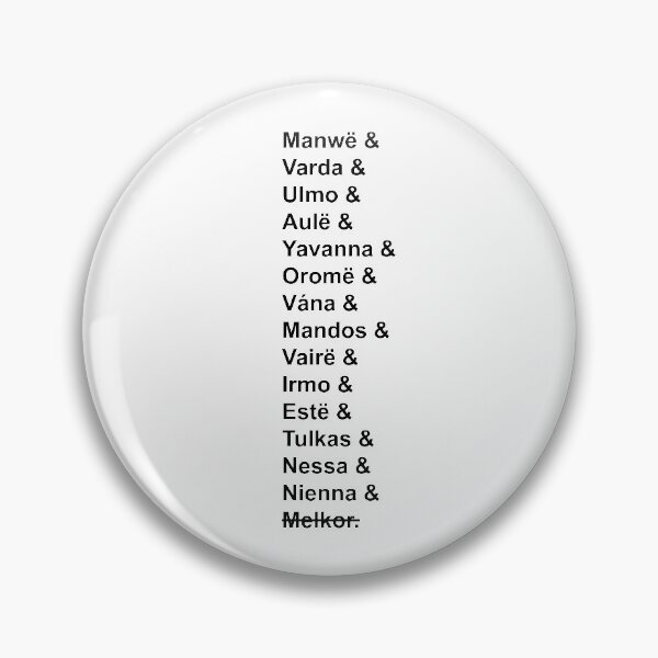 Item preview, Valar of Arda Names (& Melkor) | Ainur v.2 designed and sold by RocketPunchSC.