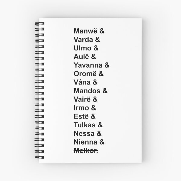 Item preview, Valar of Arda Names (& Melkor) | Ainur v.2 designed and sold by RocketPunchSC.