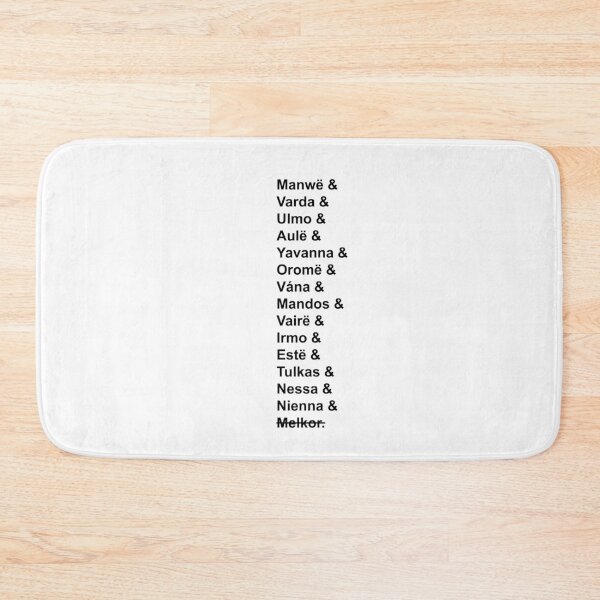 Item preview, Valar of Arda Names (& Melkor) | Ainur v.2 designed and sold by RocketPunchSC.