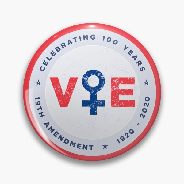 Item preview, 2020 U.S. Women Vote Centennial designed and sold by PrairieGrouse.