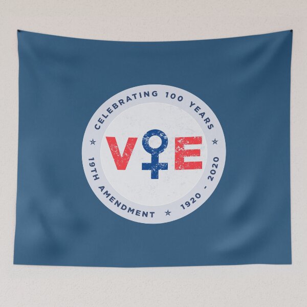 Item preview, 2020 U.S. Women Vote Centennial designed and sold by PrairieGrouse.