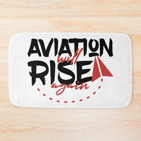 Item preview, Aviation Will Rise Again Inspirational Design designed and sold by Clintoinks.