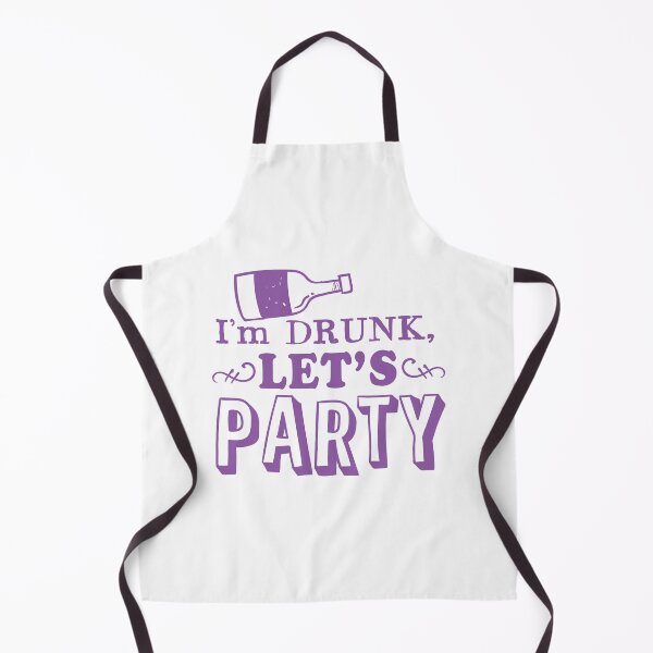 Item preview, I'm drunk (vino wine bottle) LET'S PARTY! designed and sold by jazzydevil.