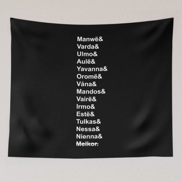 Item preview, Valar of Arda Names (& Melkor) | Ainur II designed and sold by RocketPunchSC.