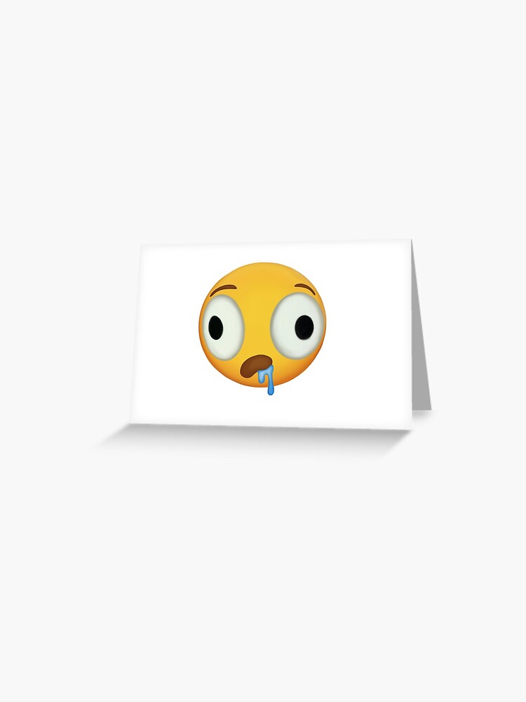 Cursed Emoji (Painted) | Greeting Card