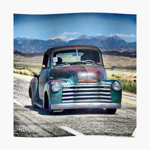 1953 Chevy Pick Up Poster