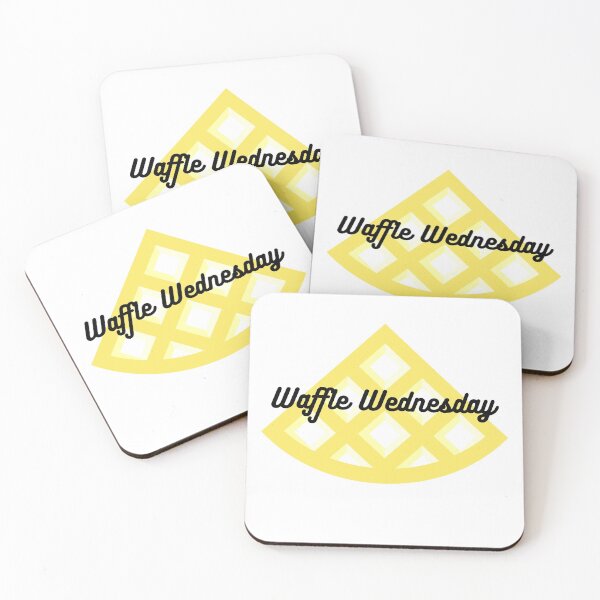 Item preview, Rebanada de triángulo de waffle miércoles designed and sold by Mile-Marker.