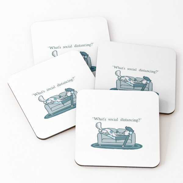 Item preview, What’s social distancing?  designed and sold by DogNerdArt.