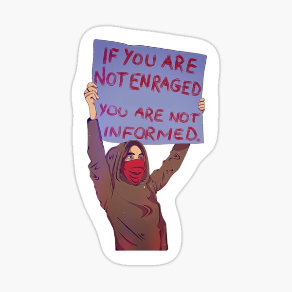 Protest Sticker