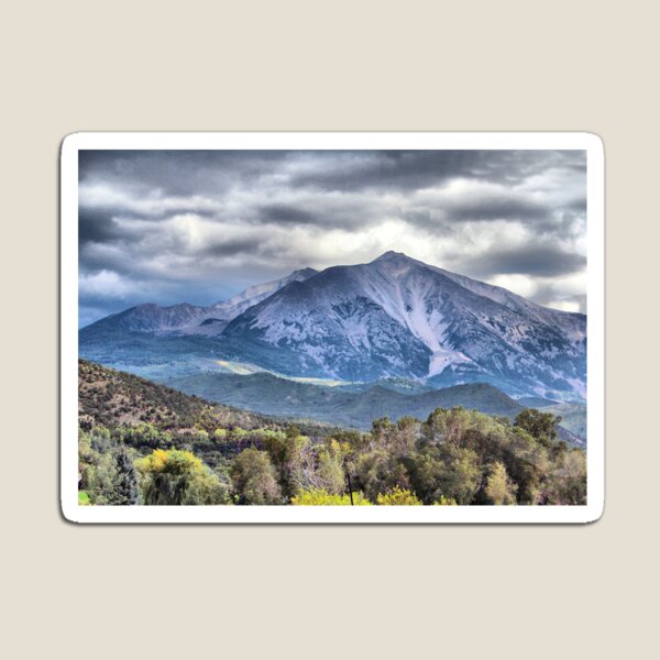 Mt. Sopris Carbondale Colorado Magnet
