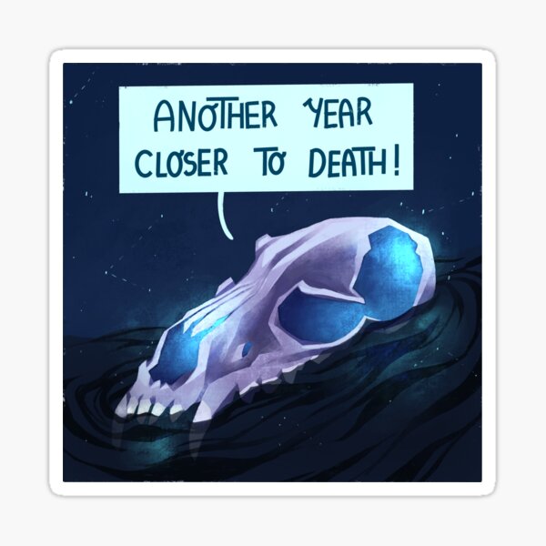 Skull Sticker