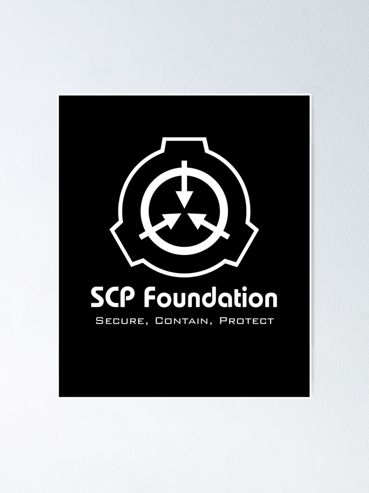 Download free Dark Textured Scp Logo Wallpaper 