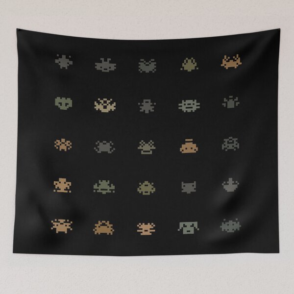 Item preview, Space Invaders 010 (arco iris de caza) designed and sold by B38TN1K.
