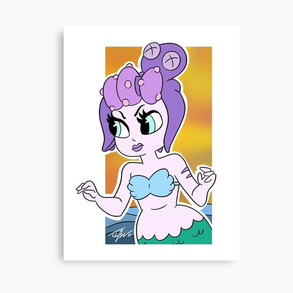 Cuphead Canvas Prints Redbubble - roblox circus trip how to get bad ending cuphead