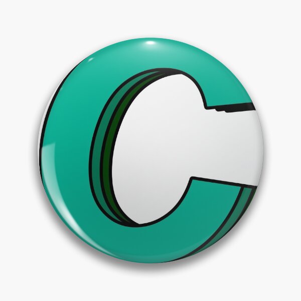 Item preview, green C designed and sold by Amanda Kirkpatrick.