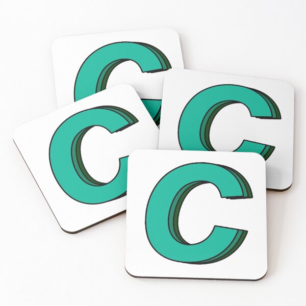 Item preview, green C designed and sold by Amanda Kirkpatrick.