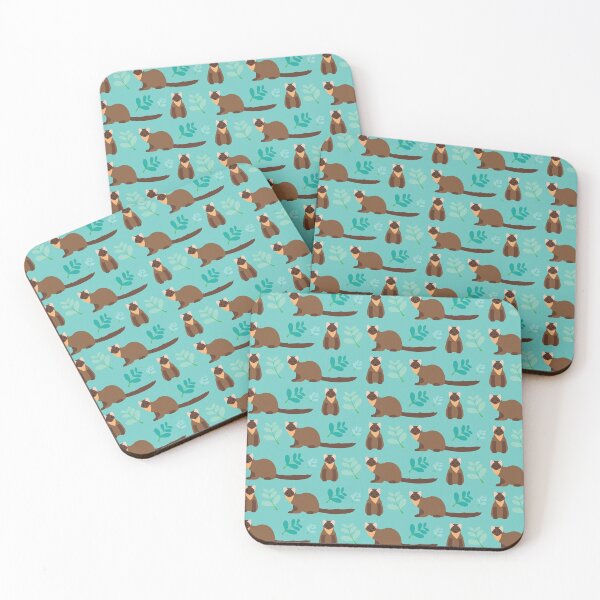 Item preview, Pine Marten Pattern designed and sold by babybigfoot.