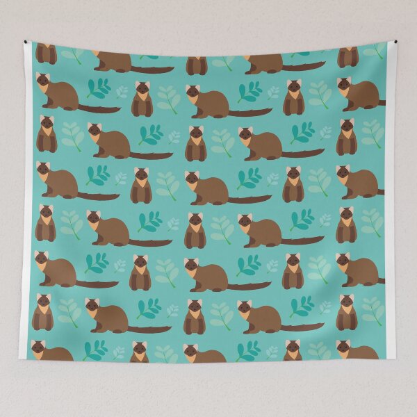 Item preview, Pine Marten Pattern designed and sold by babybigfoot.