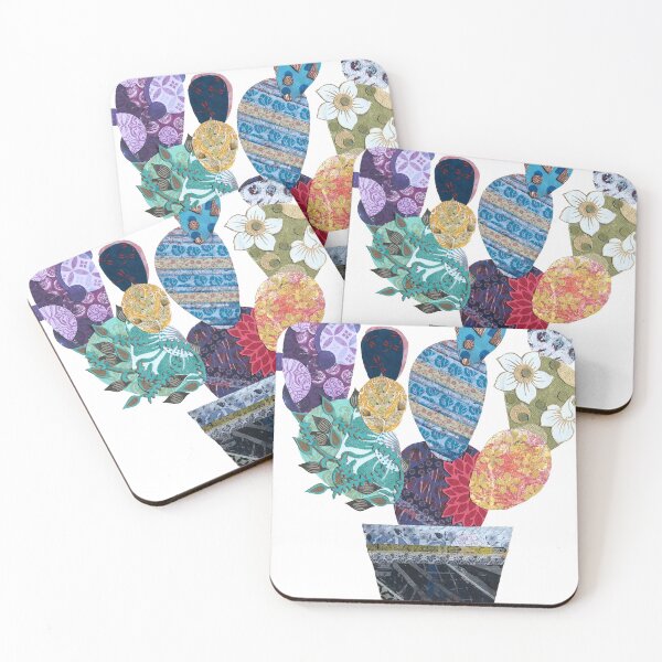Item preview, Cactus Collage designed and sold by Art by Leanne P / Leanne Poellinger.