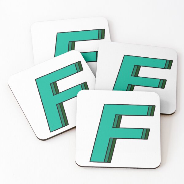 Item preview, green F designed and sold by Amanda Kirkpatrick.