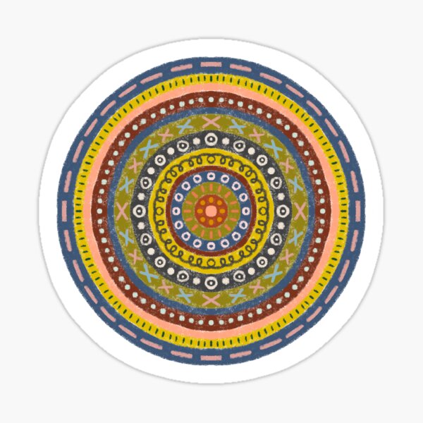 Item preview, Doodle Mandala 5 designed and sold by sheconteng.