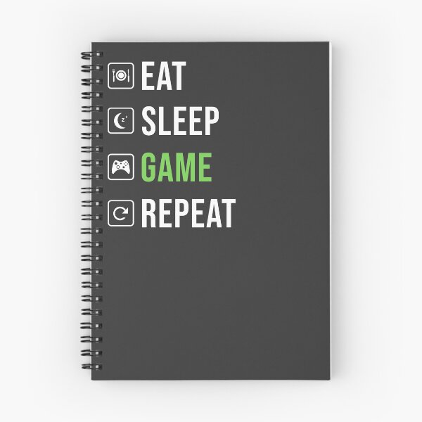 Item preview, Eat Sleep Game Repeat designed and sold by TheTeeLlama.