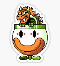 Bowser and Clown Copter Sticker
