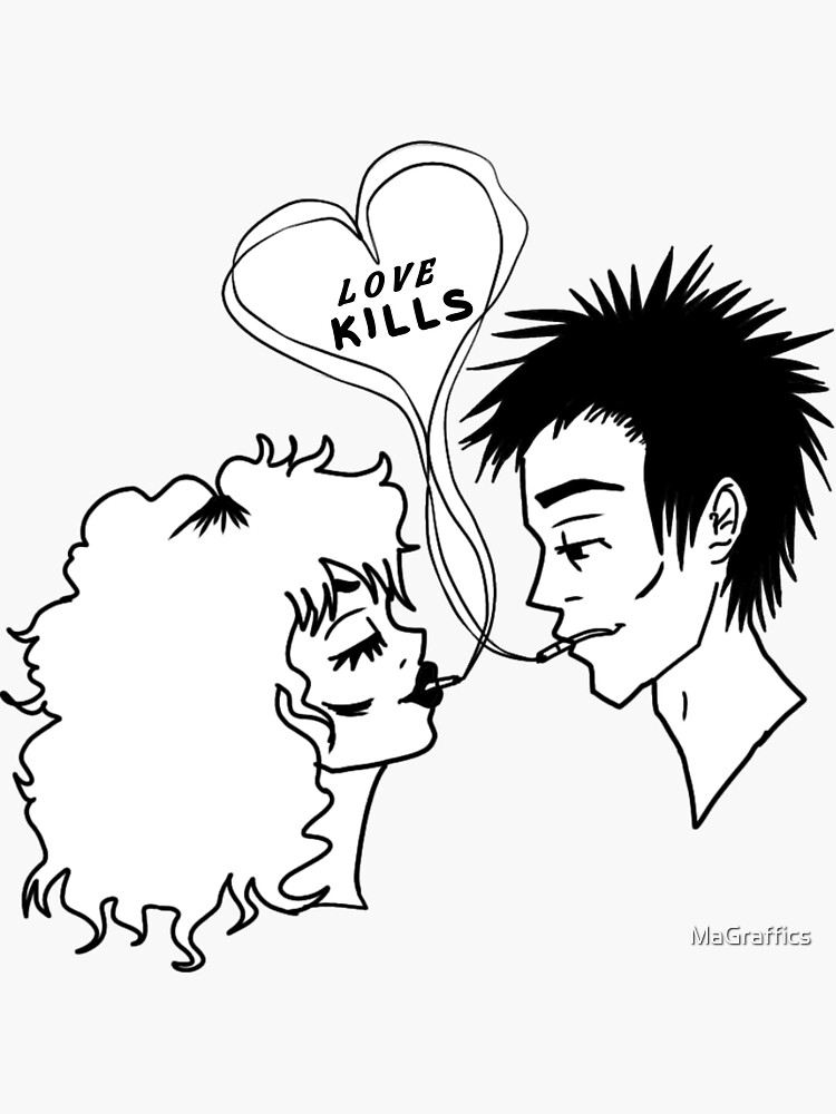 love-kills-a-sid-and-nancy-piece-sticker-for-sale-by-magraffics