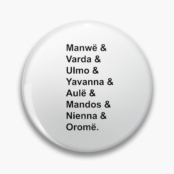 Item preview, Names of the Aratar, the High Valar of | v.2 designed and sold by RocketPunchSC.