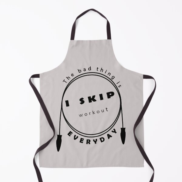 Item preview, Funny Workout Text - I Skip Everyday designed and sold by CreativTEES !.