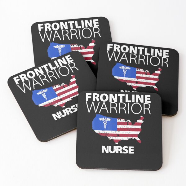 Item preview, Frontline Warrior - Nurse designed and sold by Brigitte98.