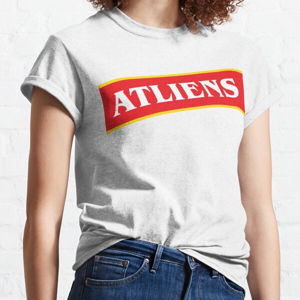 Atliens, Hoops Edition, Red - Unisex T Shirt