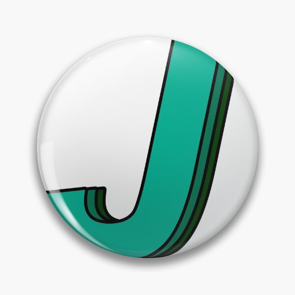 Item preview, green J designed and sold by Amanda Kirkpatrick.