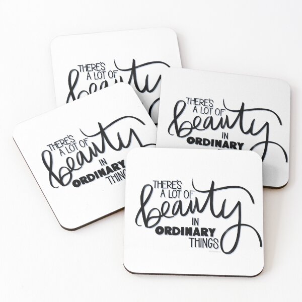 Item preview, There’s A Lot of Beauty in Ordinary Things designed and sold by rileyhigg.