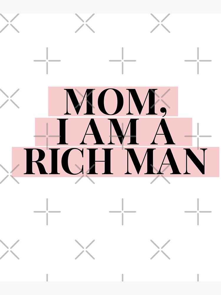 ""Mom, I am a rich man" Cher feminist quote " Tote Bag by --EllieEdits