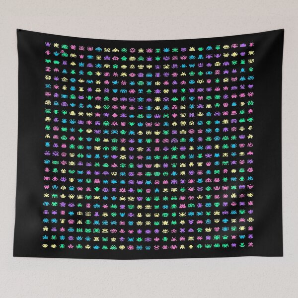 Item preview, Space Invaders 007 (Hiper arco iris denso) designed and sold by B38TN1K.