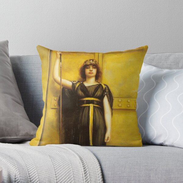 The Priestess Throw Pillow