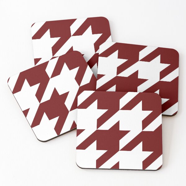 Item preview, Houndstooth Red and White designed and sold by Moyanana.