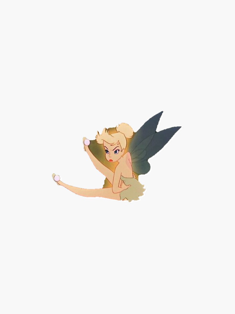 Tinkerbell - Peter Pan Tinkerbell Aesthetic Sticker for Sale by Briana  Kirchgessner