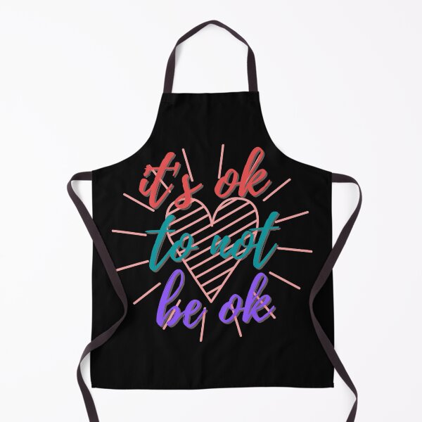 Item preview, Ok to Not Be Ok Heart designed and sold by LifeLikeDesigns.