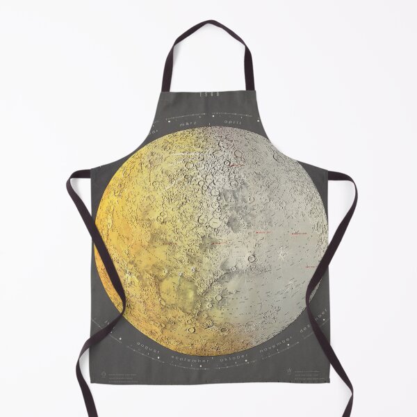 Item preview, Vintage German Lunar Map designed and sold by Gin  Neko.