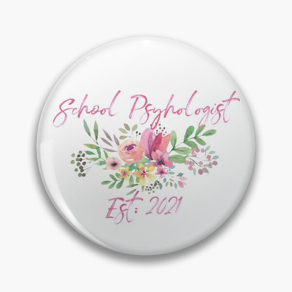 Item preview, School Psychologist Est: 2021 designed and sold by EvyStickersx.