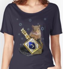 Hanukkah Squirrel Women's Relaxed Fit T-Shirt