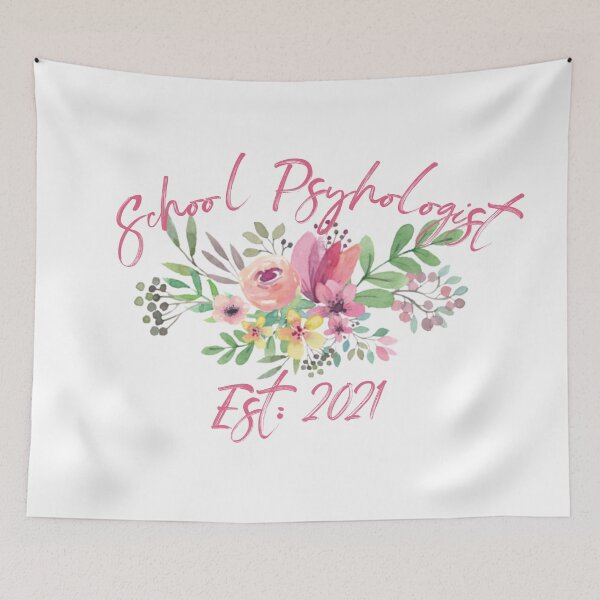 Item preview, School Psychologist Est: 2021 designed and sold by EvyStickersx.