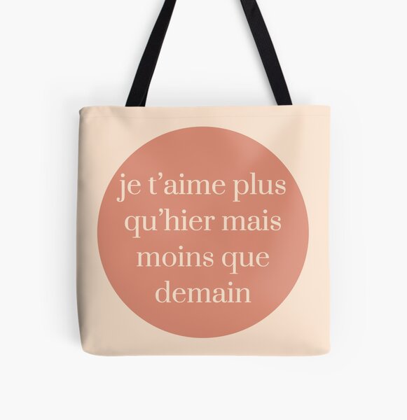 Demain Tote Bags Redbubble